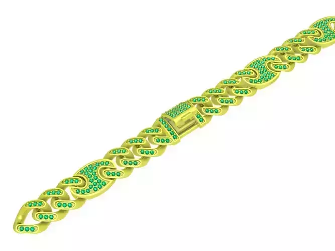 hip hop diamond men bracelets 4133