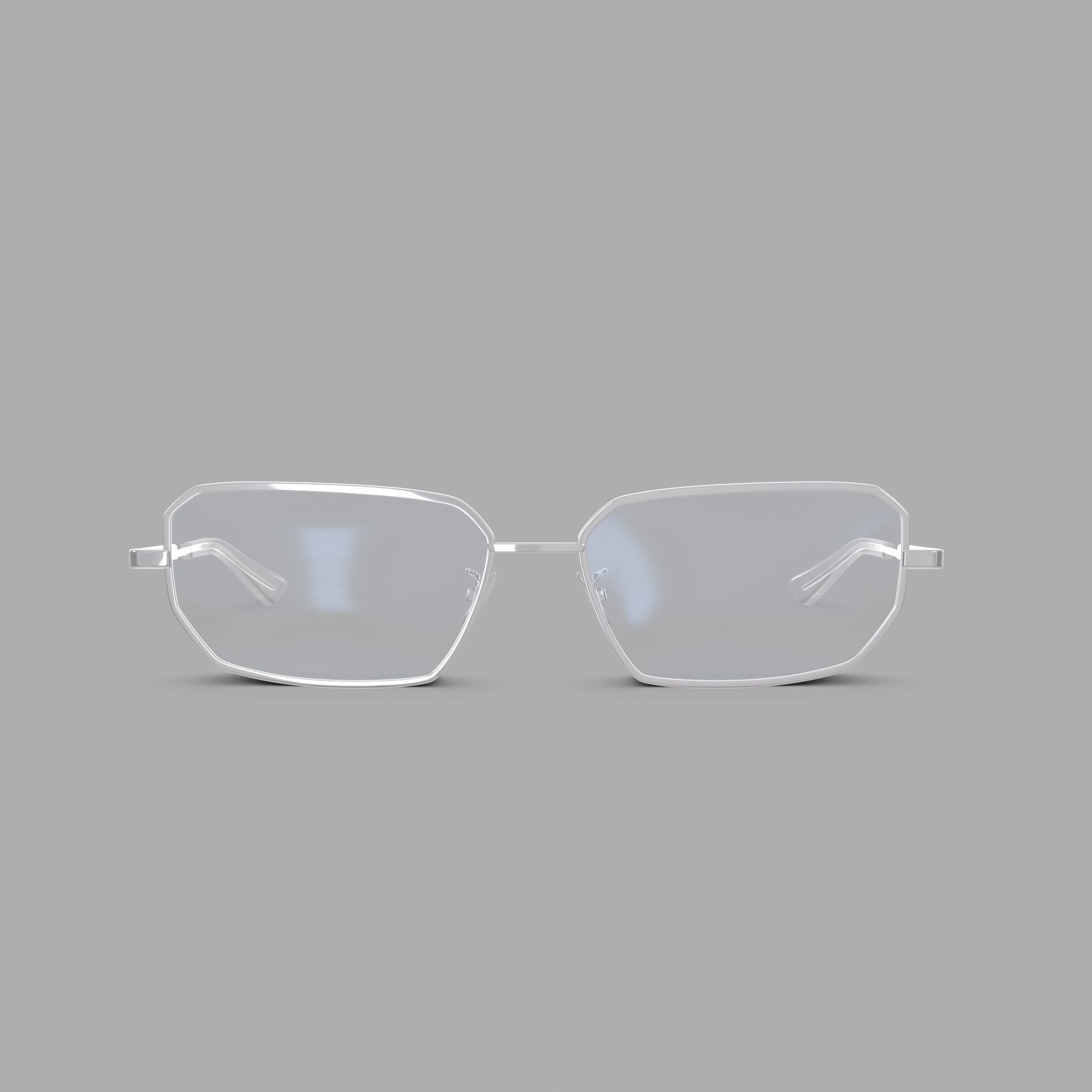 Bottega Veneta BV1073O Glasses Low-poly 3D model_2