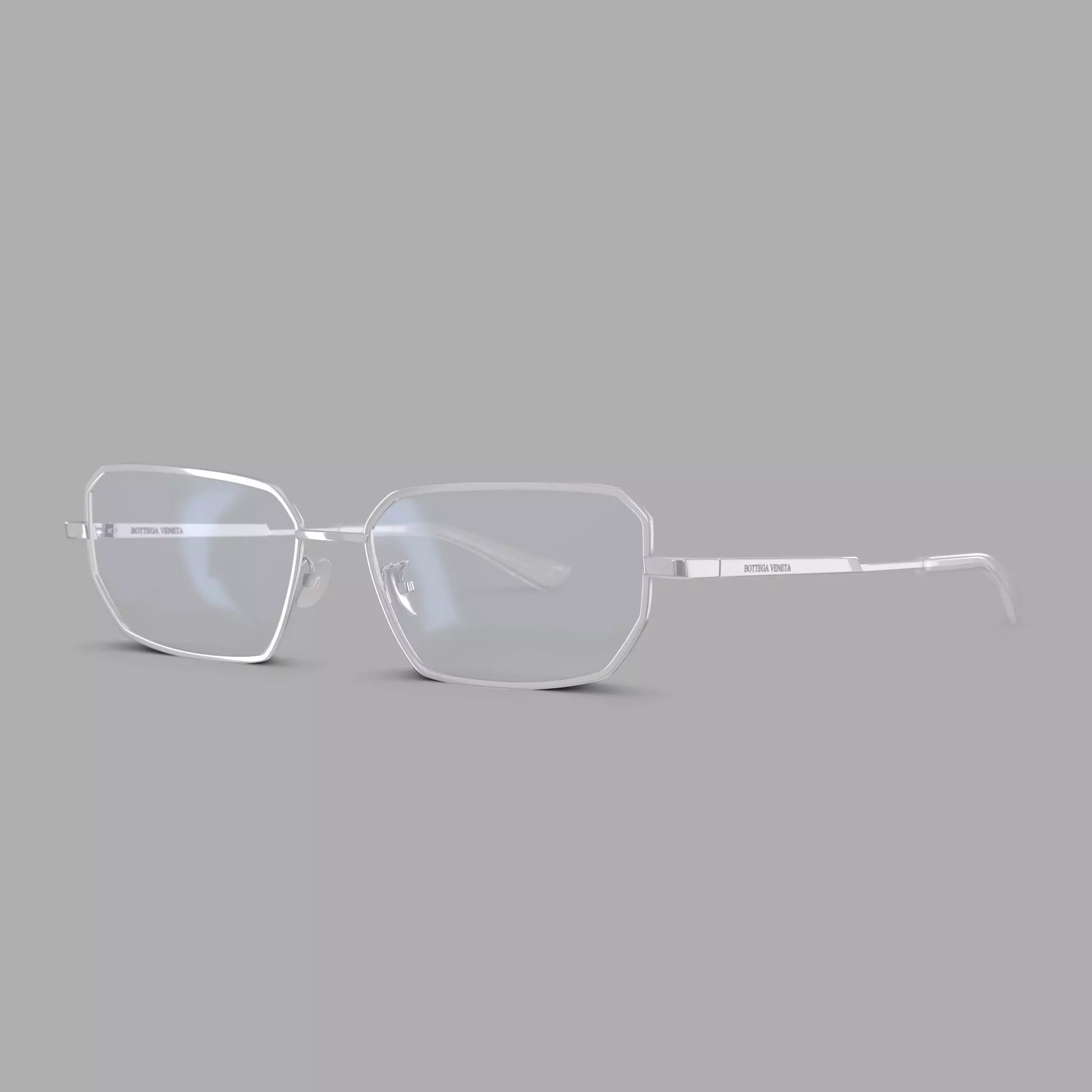 Bottega Veneta BV1073O Glasses Low-poly 3D model_0