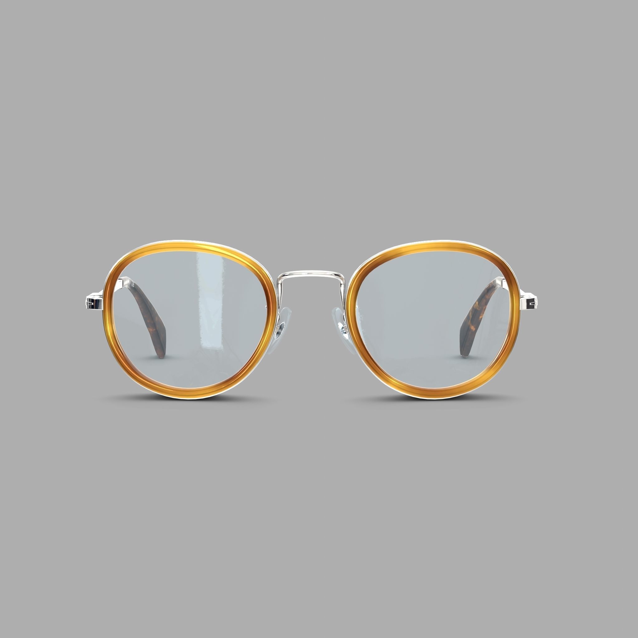 David Beckham - DB1013 Glasses Low-poly 3D model_2