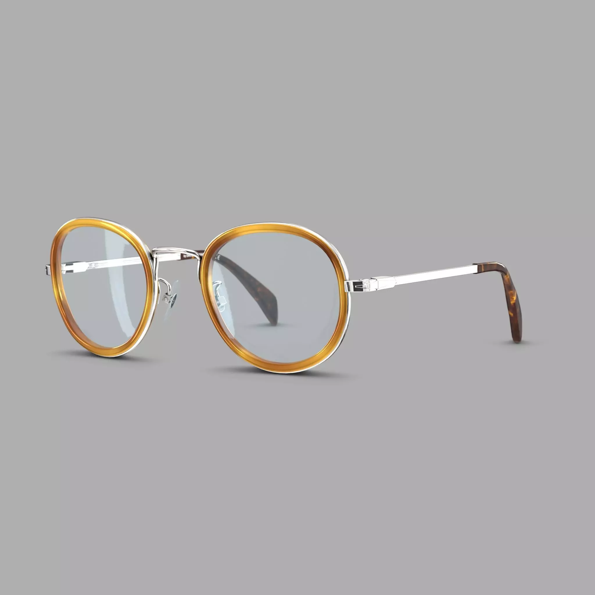 David Beckham - DB1013 Glasses Low-poly 3D model_0