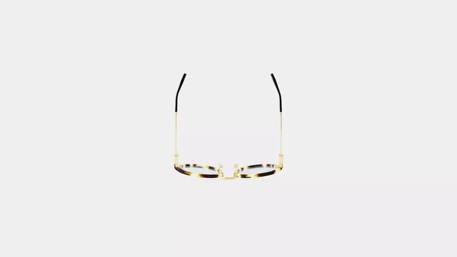 David Beckham - DB1014 Glasses Low-poly 3D model_4