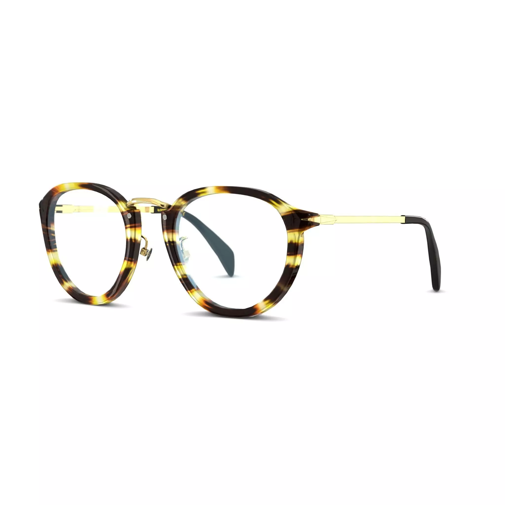 David Beckham - DB1014 Glasses Low-poly 3D model_0