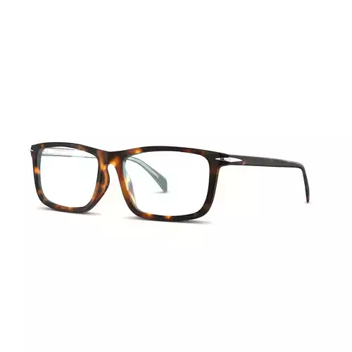 David Beckham - DB1019 Glasses  Low-poly 3D model