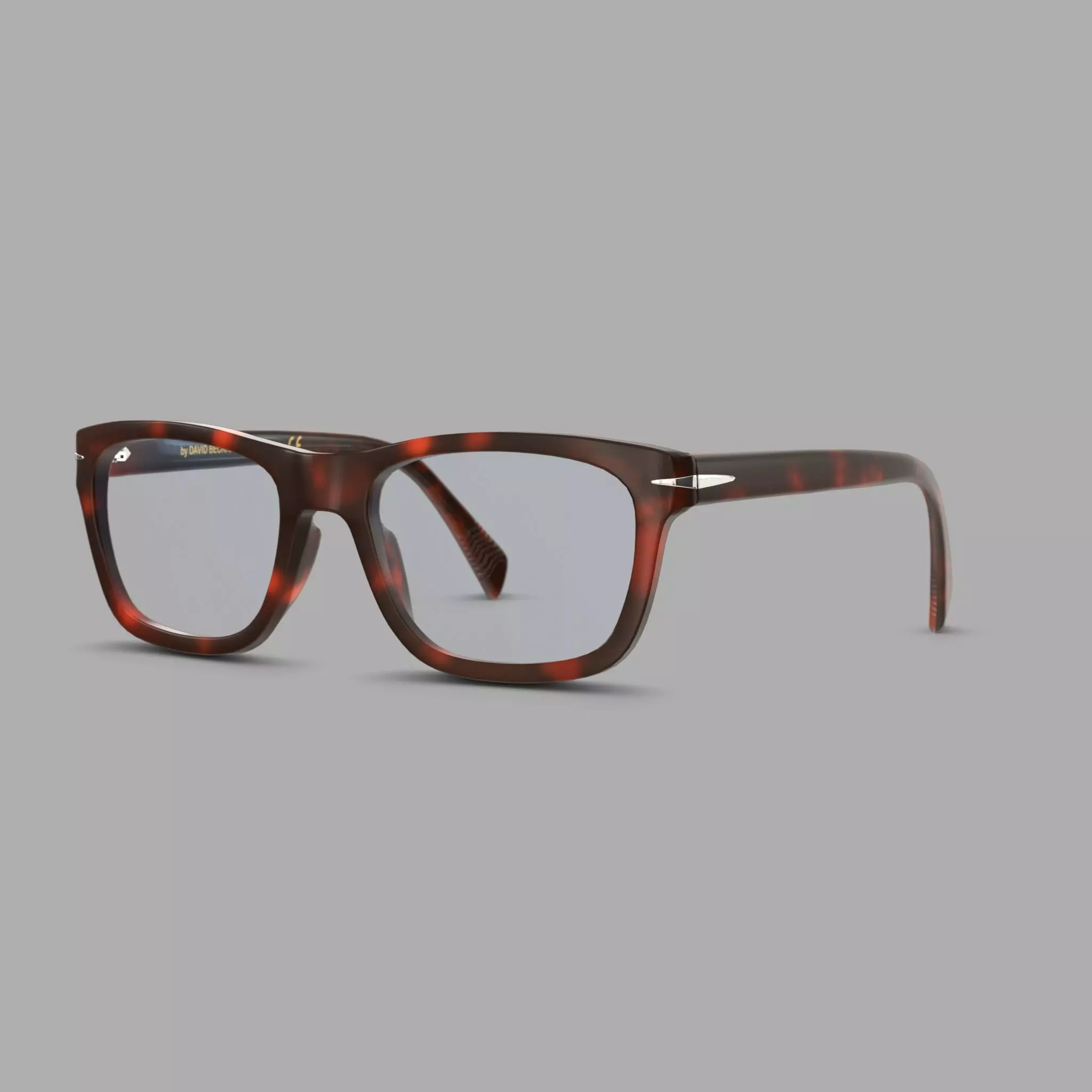 David Beckham - DB7011 Glasses  Low-poly 3D model_0