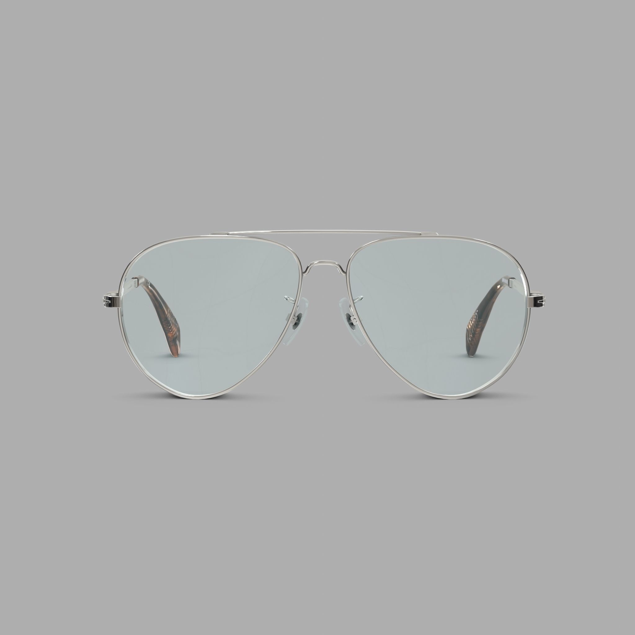 David Beckham - DB7013 Glasses  Low-poly 3D model_2