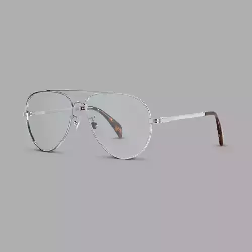 David Beckham - DB7013 Glasses  Low-poly 3D model