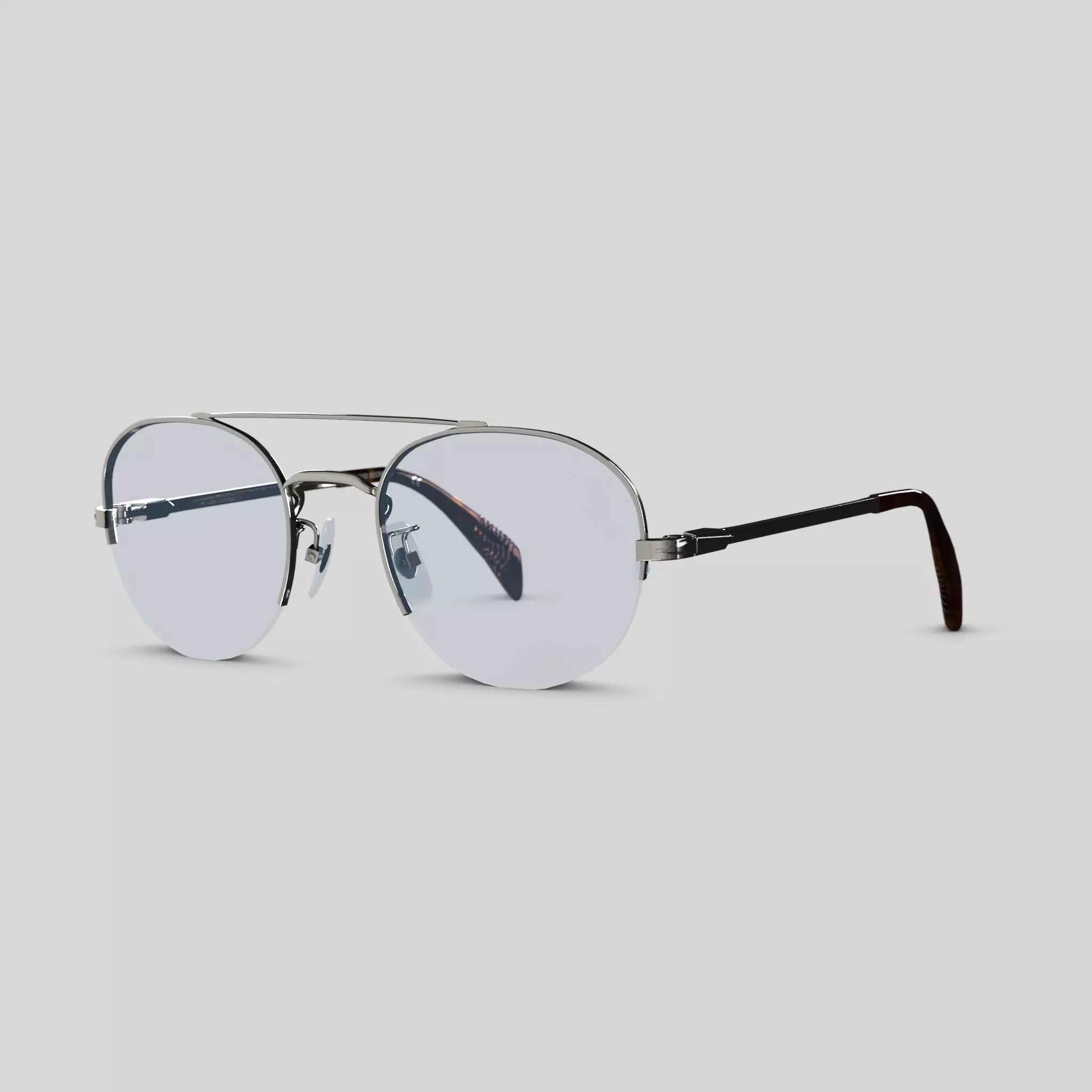 David Beckham - DB7014 Glasses Low-poly 3D model_0