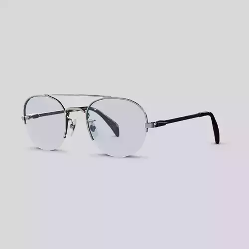 David Beckham - DB7014 Glasses Low-poly 3D model