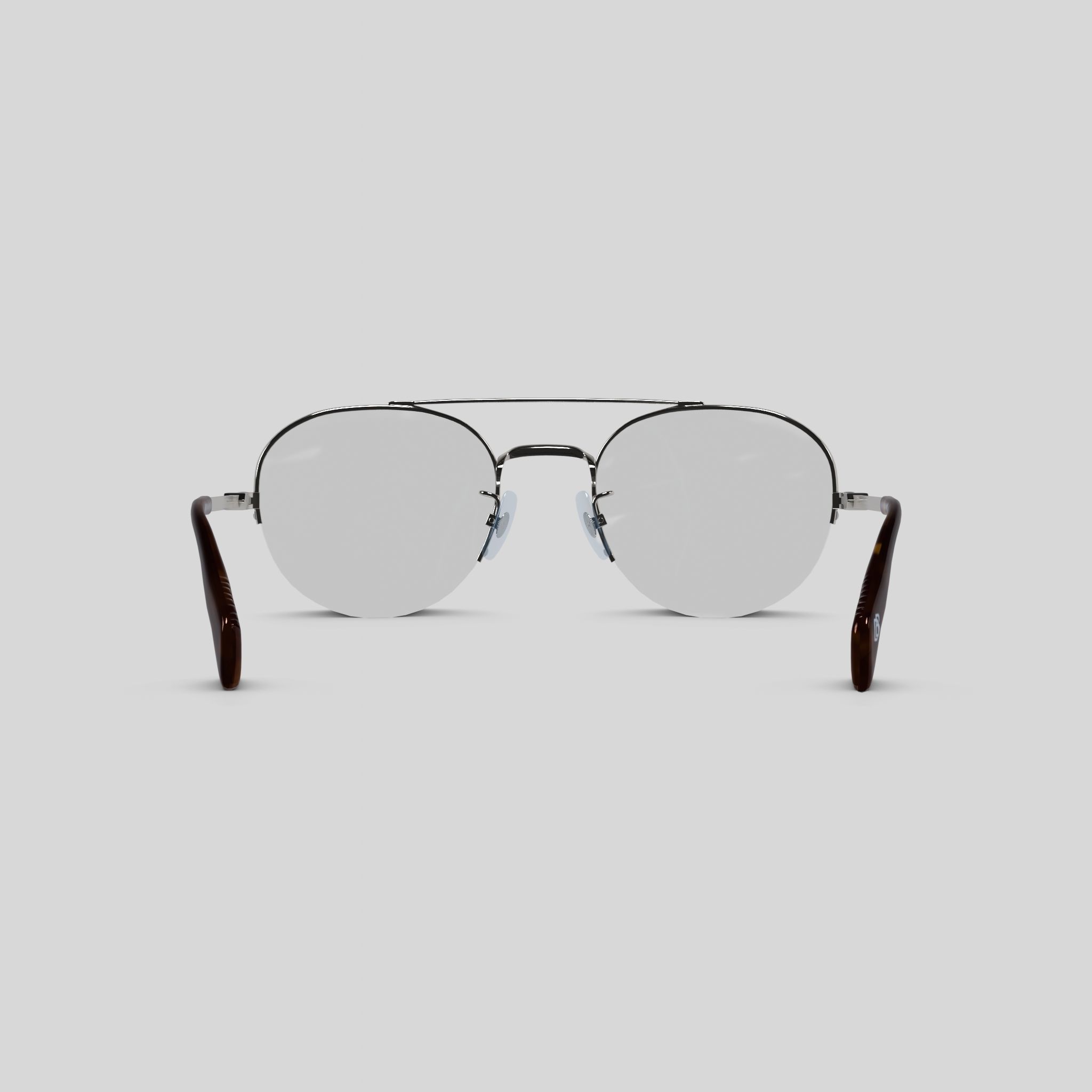 David Beckham - DB7014 Glasses Low-poly 3D model_1