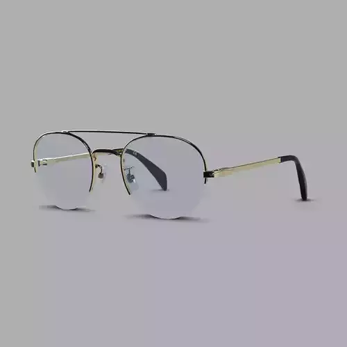 David Beckham - DB7014 Glasses  Low-poly 3D model