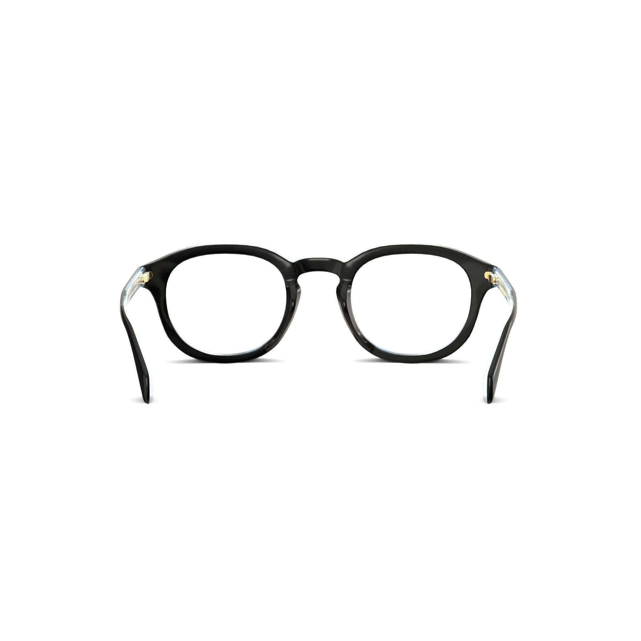 David Beckham - DB7017 Glasses  Low-poly 3D model_1