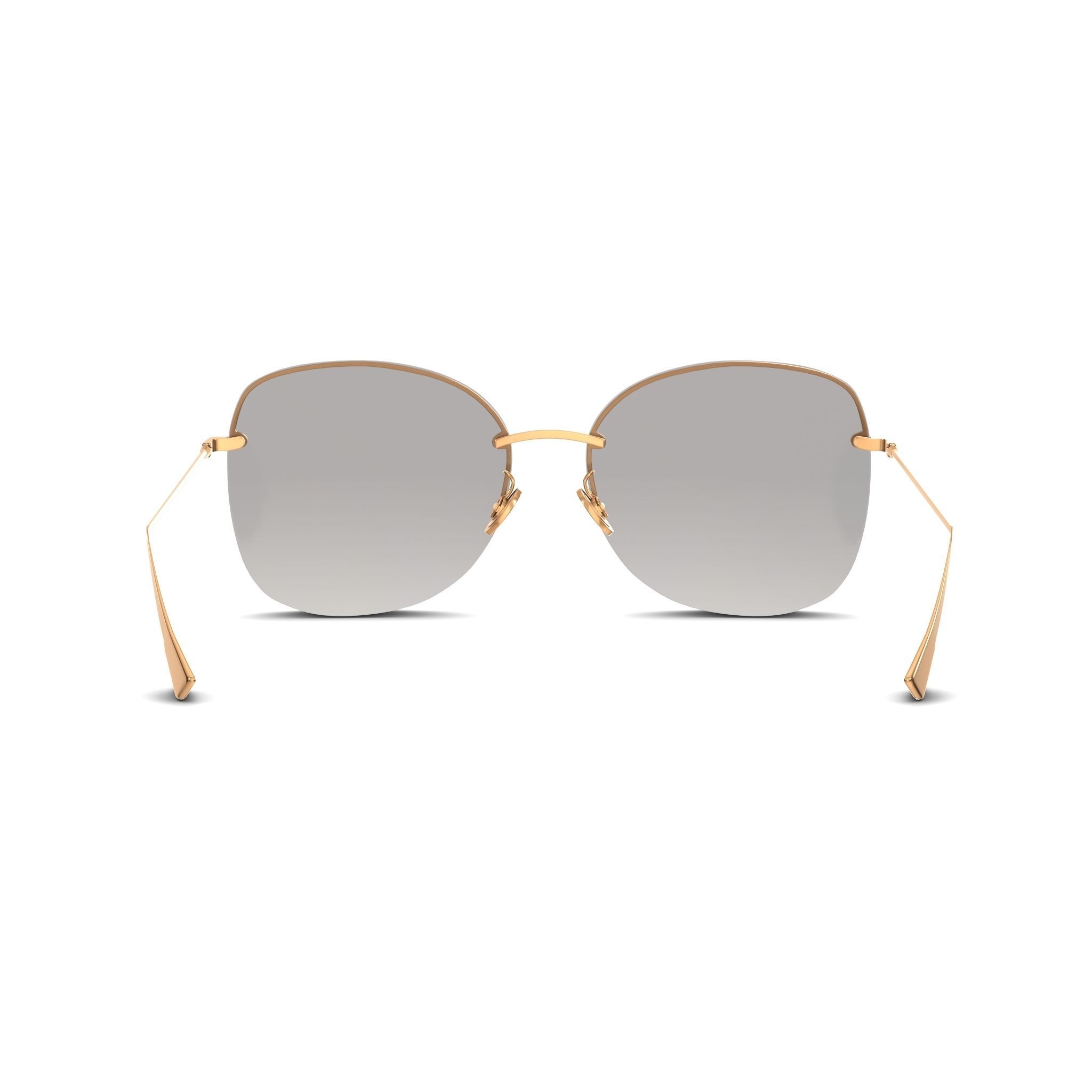 Dior - DIORSTELLAIRE7F Sunglasses Low-poly 3D model_1