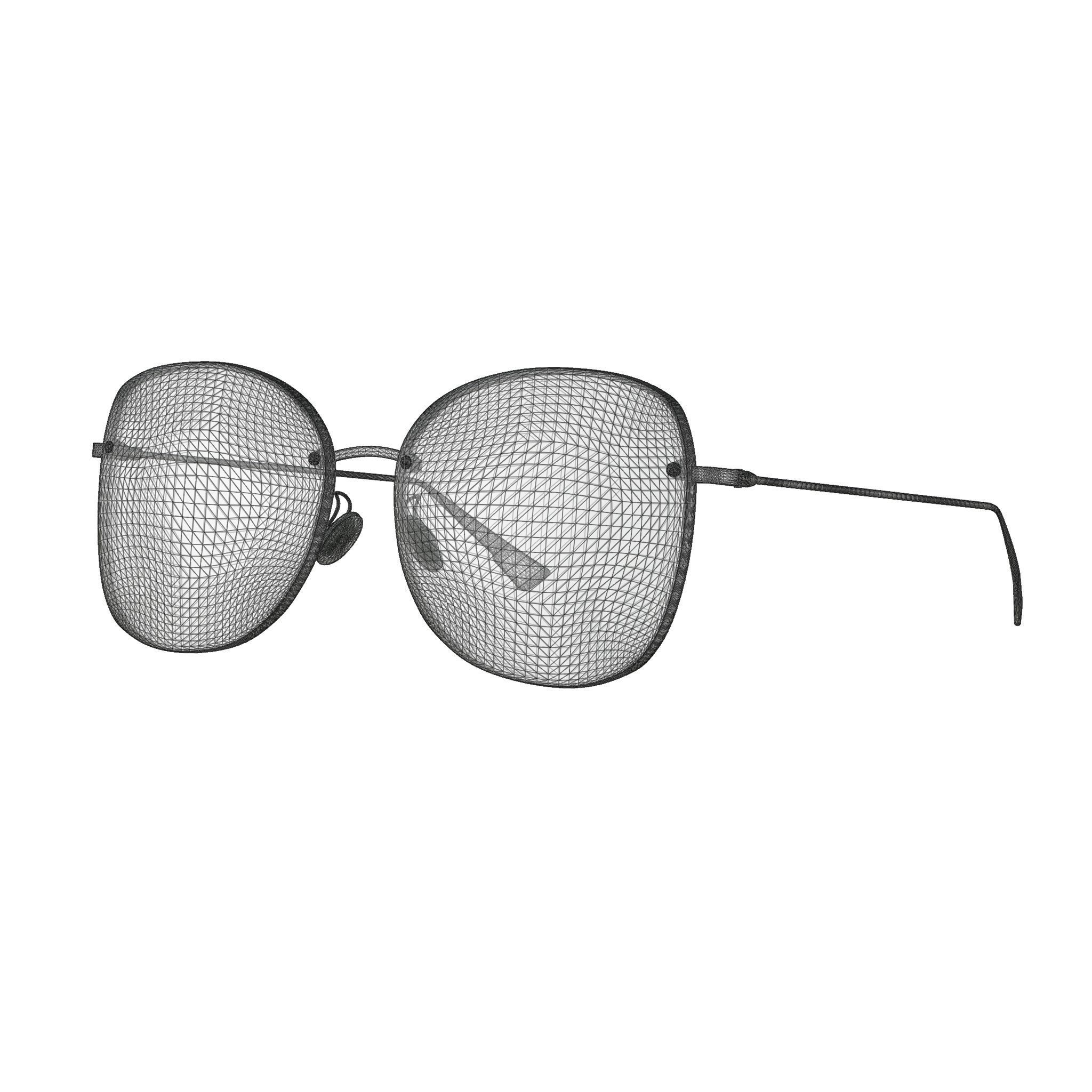 Dior - DIORSTELLAIRE7F Sunglasses Low-poly 3D model_5