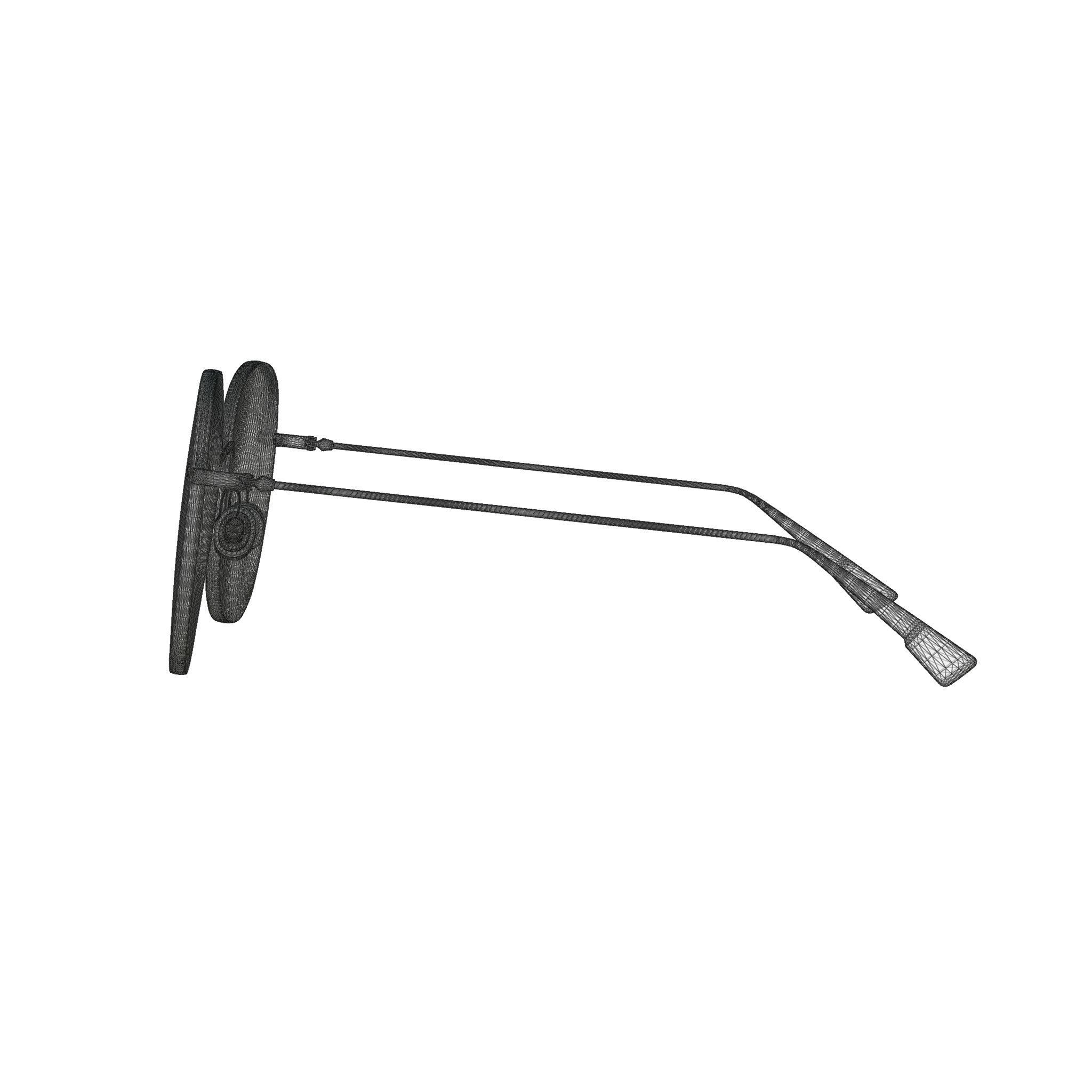 Dior - DIORSTELLAIRE7F Sunglasses Low-poly 3D model_8