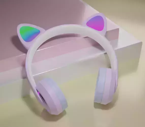 Cat Headphones GRADIENT