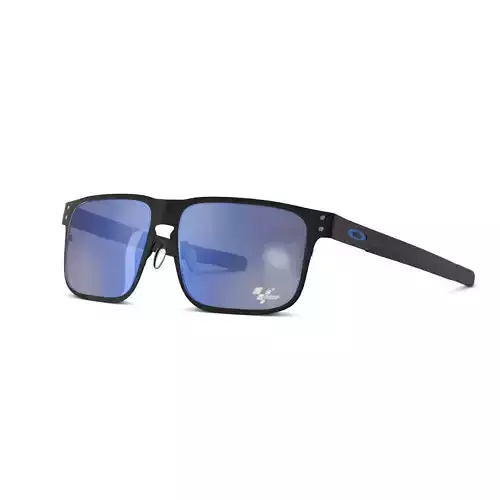 Oakley Holbrook Metal Moto GP Prizm Sapphire  Sport glasses  Low-poly 3D model