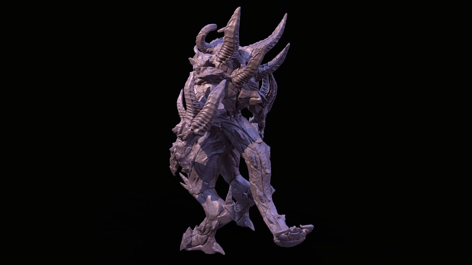 Devil demon 3D model_1