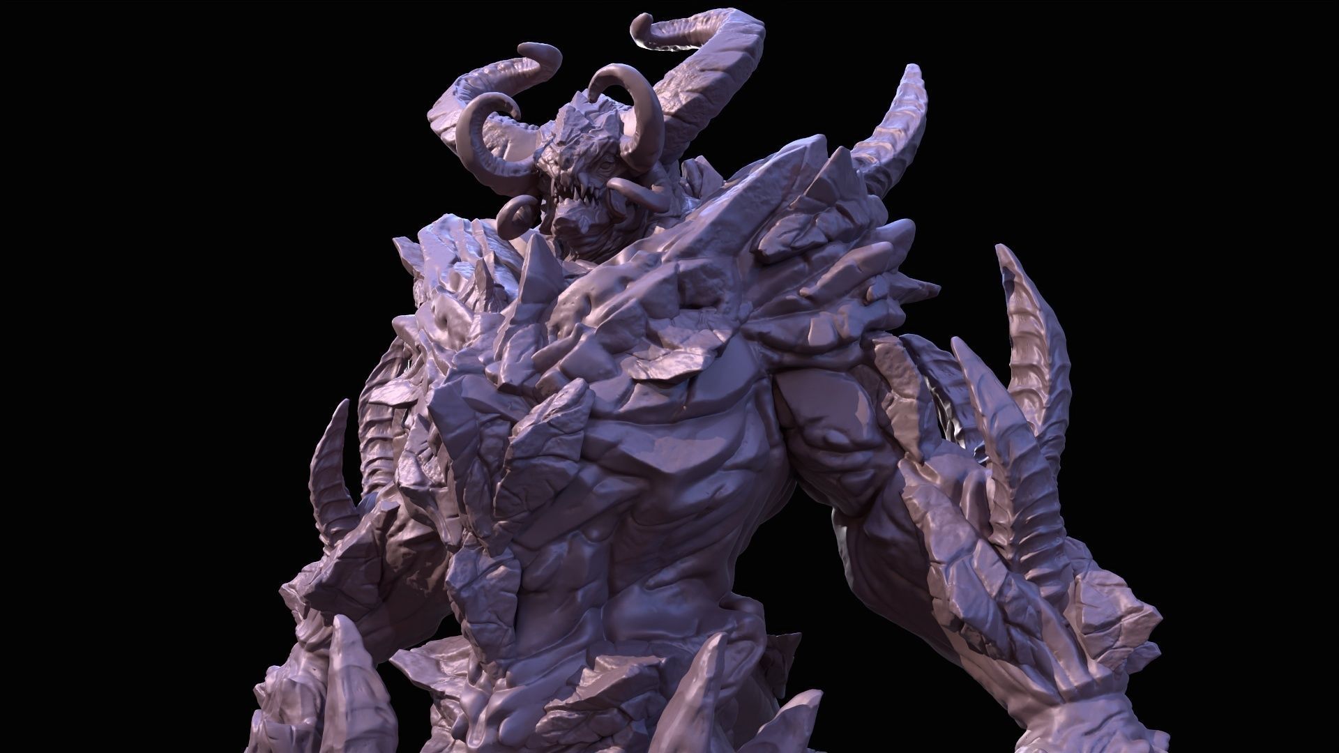 Devil demon 3D model_3