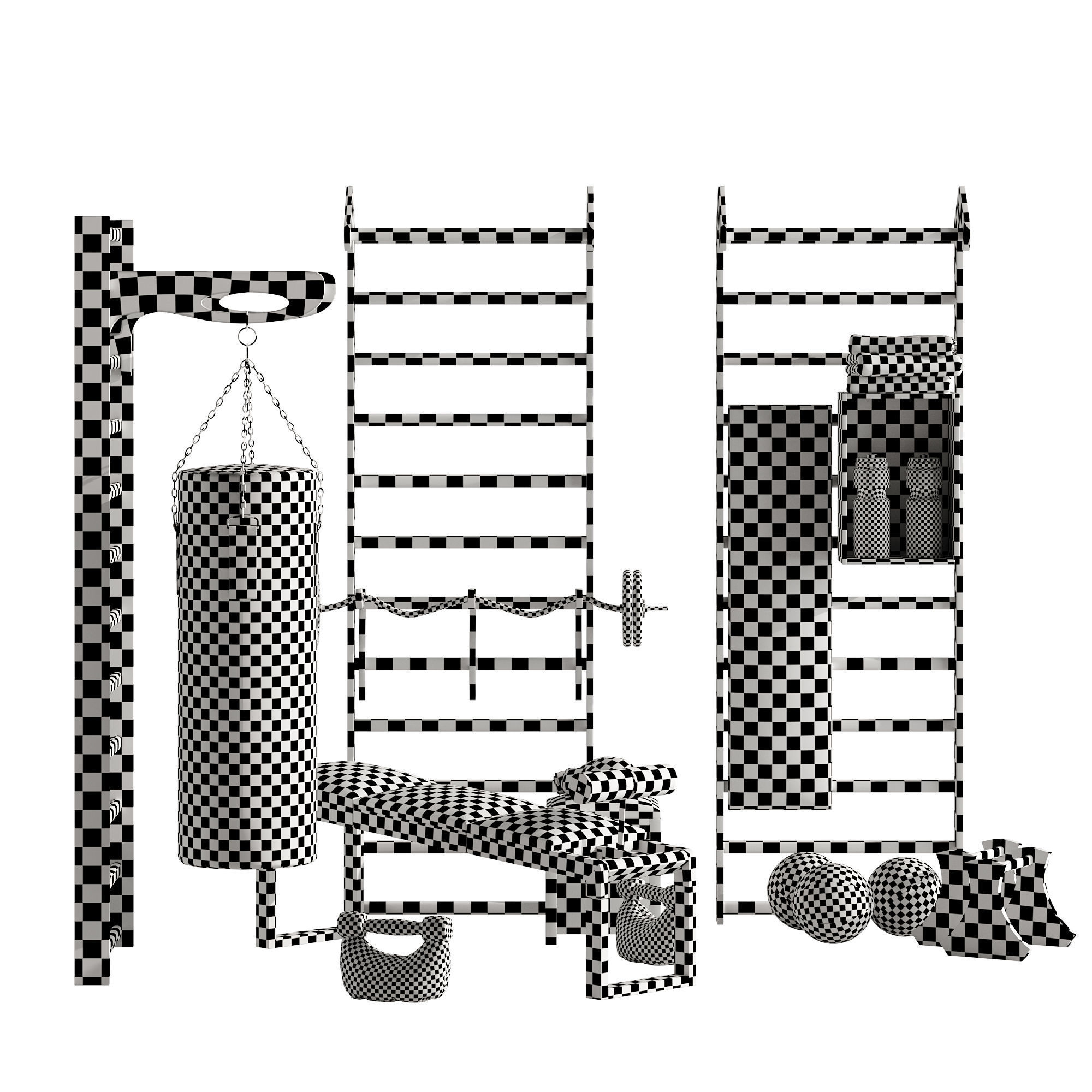 Box stand 3D model_7