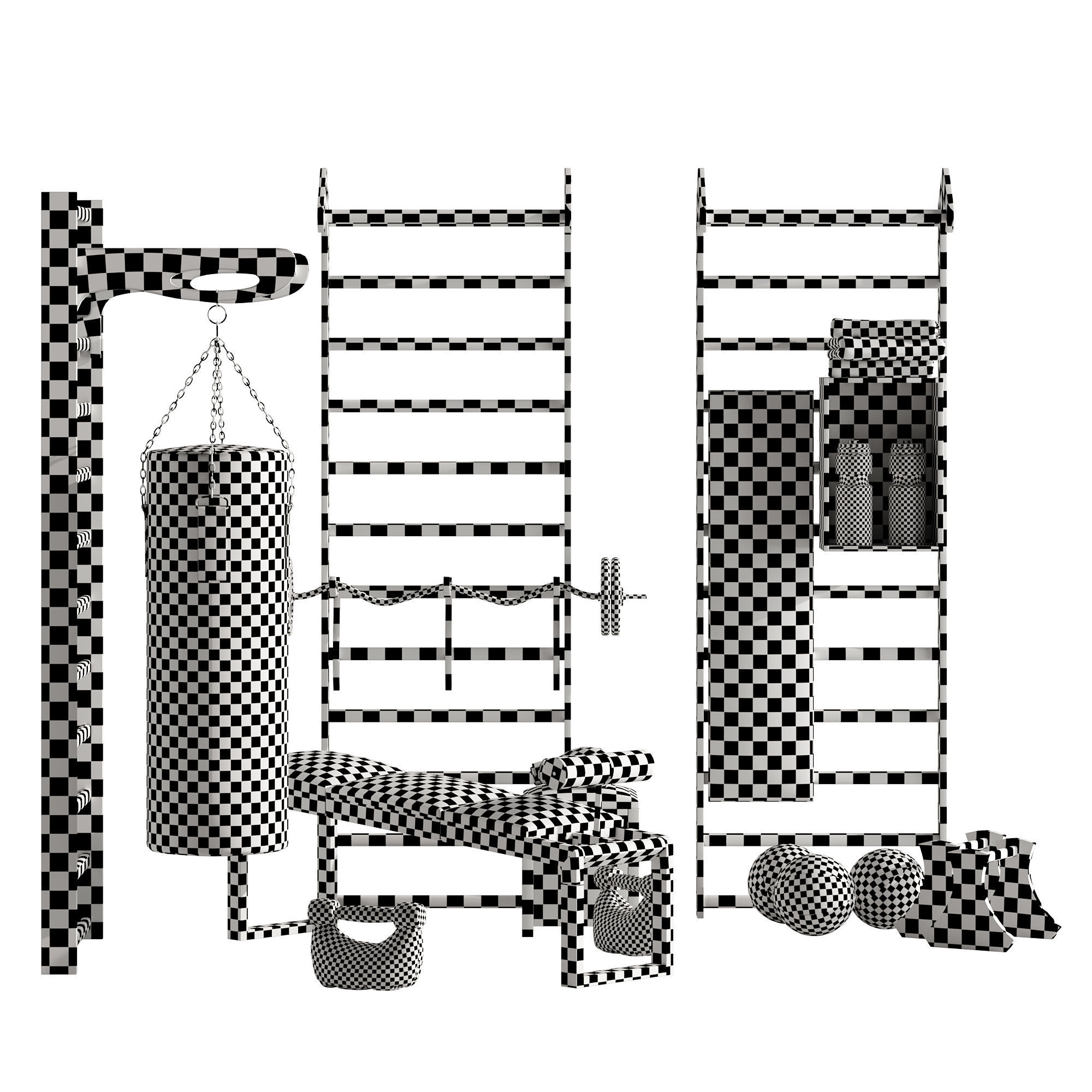 Box stand 3D model_6