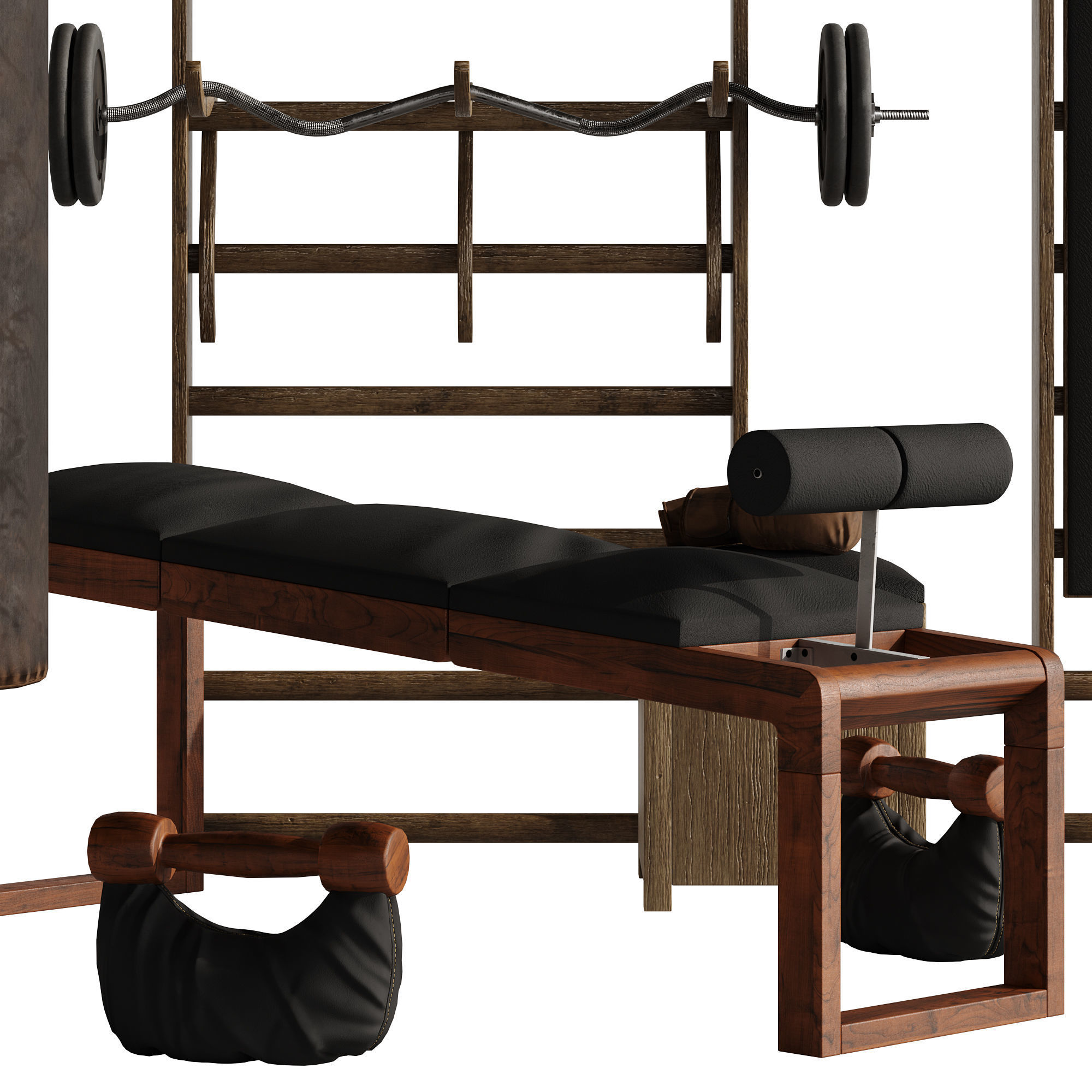 Box stand 3D model_3