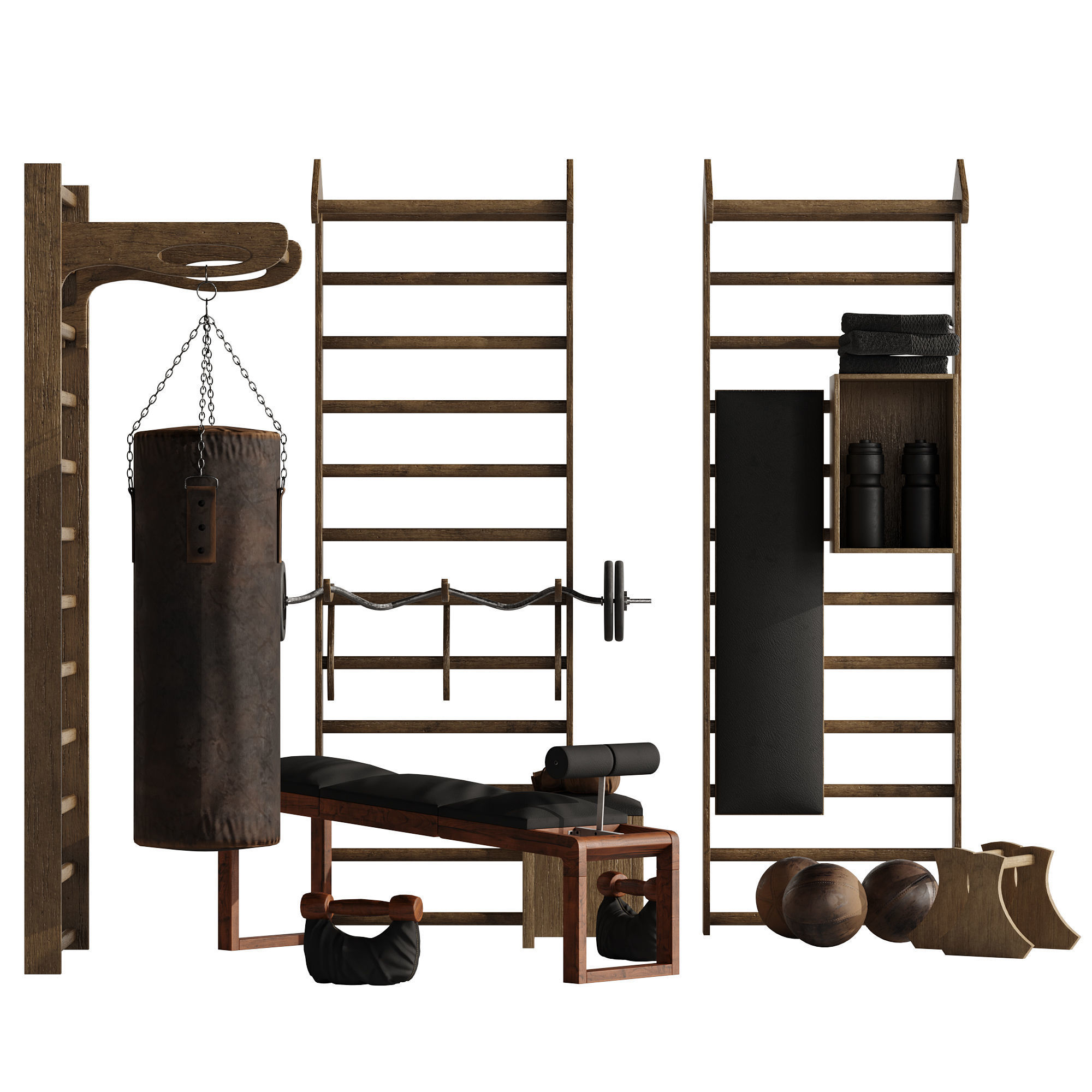 Box stand 3D model_1