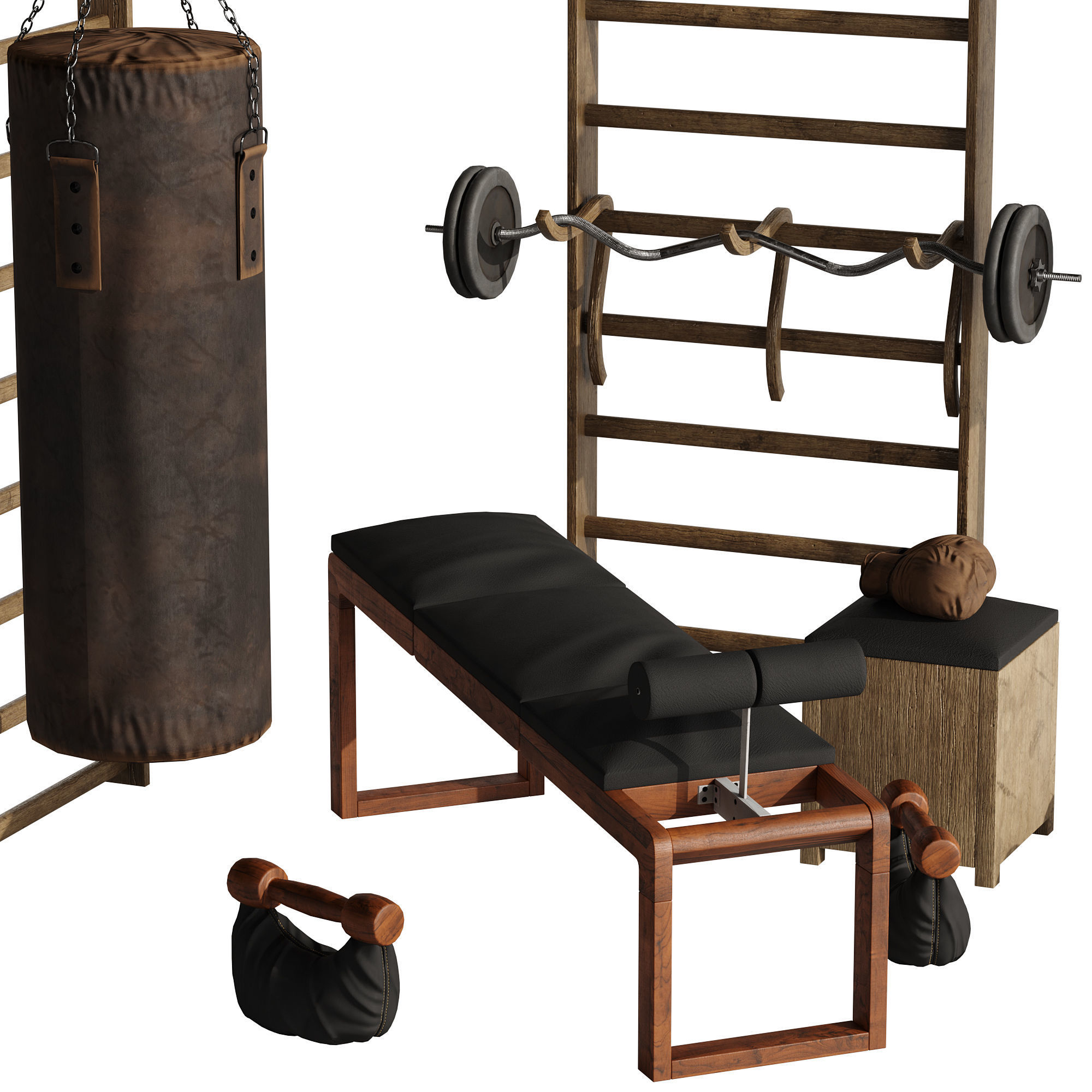 Box stand 3D model_11