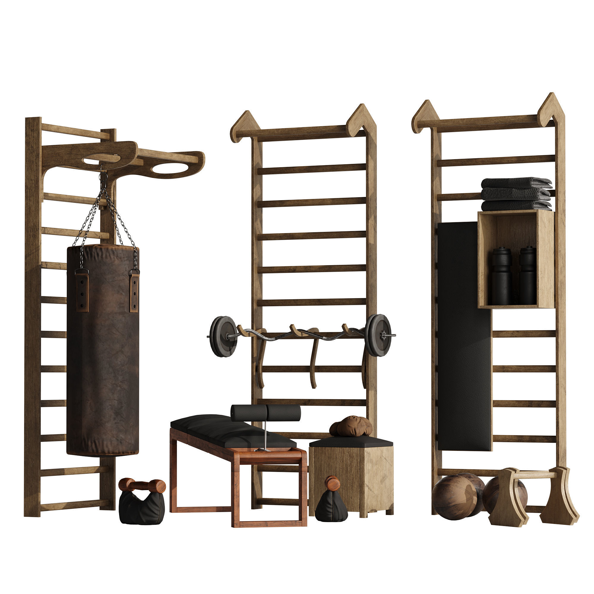 Box stand 3D model_8