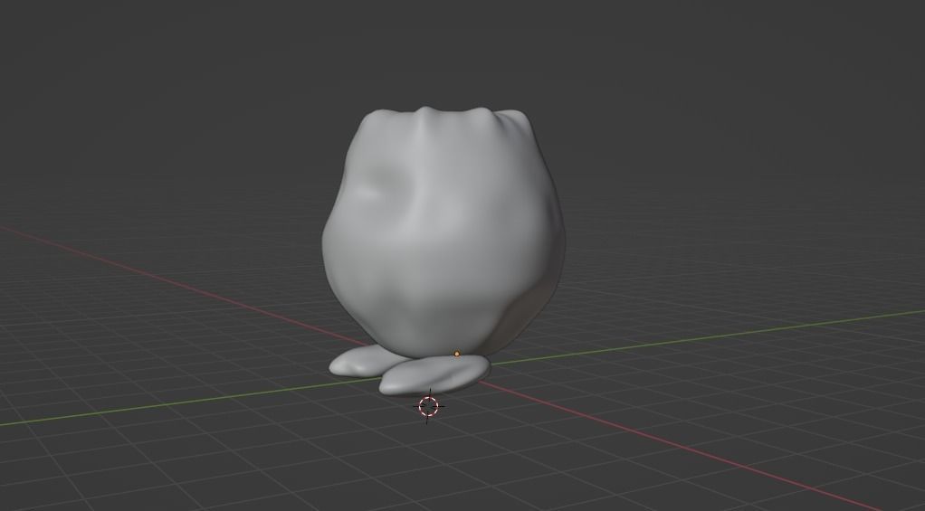 Little something monster 3D model_1