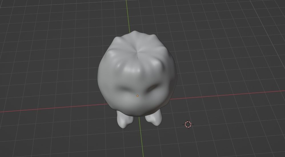 Little something monster 3D model_3