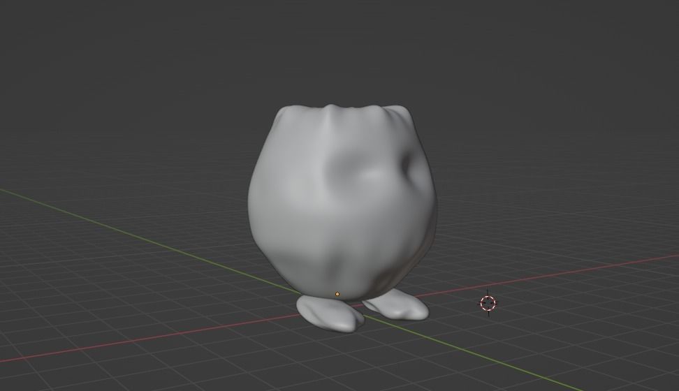 Little something monster 3D model_2