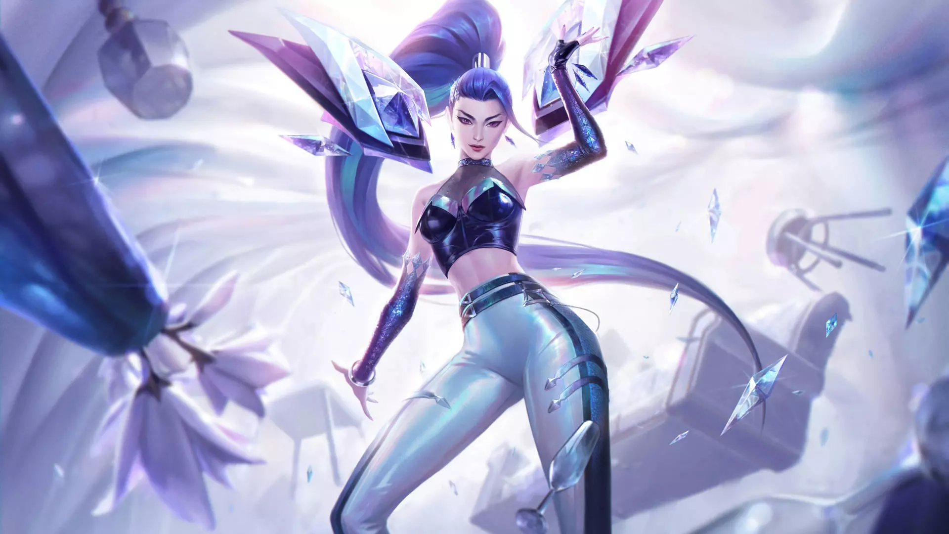 League of Legends - KDA ALL OUT KaiSa RIGGED 3D model