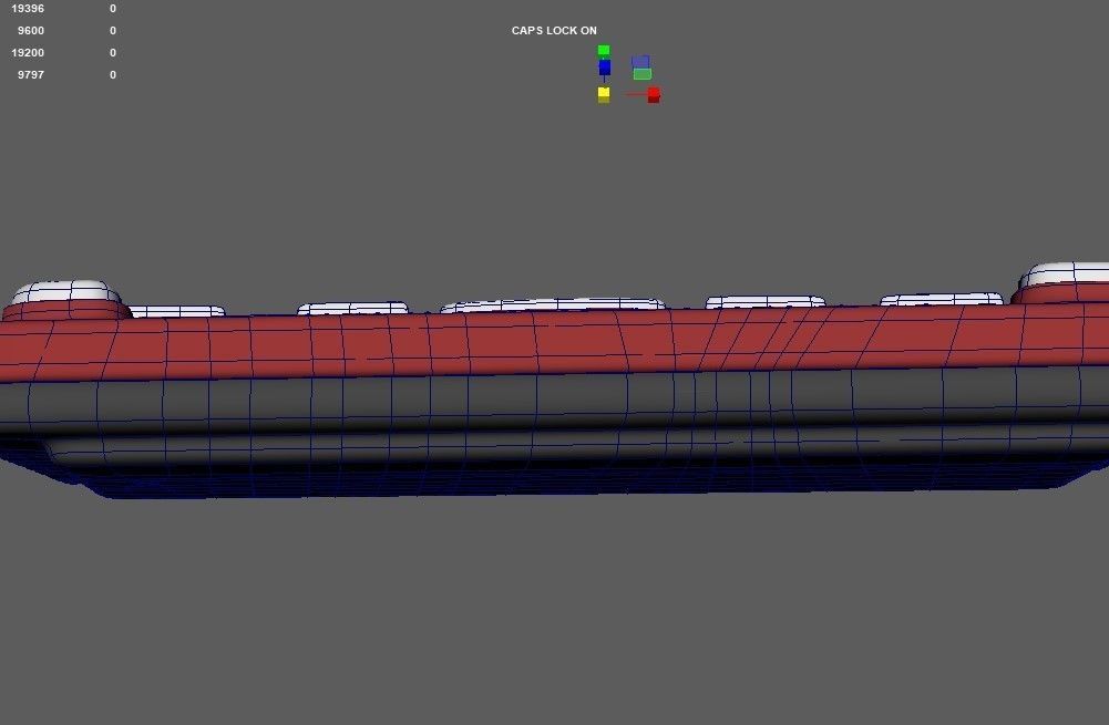 braille musical instrument Low-poly 3D model_8