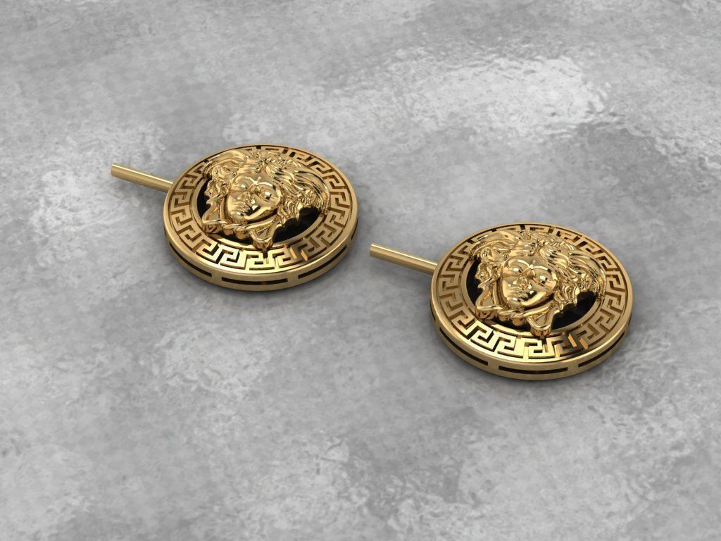 Fashion Earring 3D print model_4