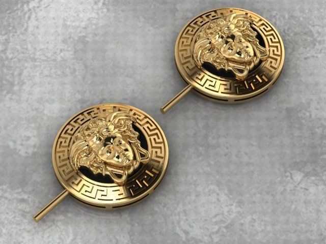 Fashion Earring 3D print model_2