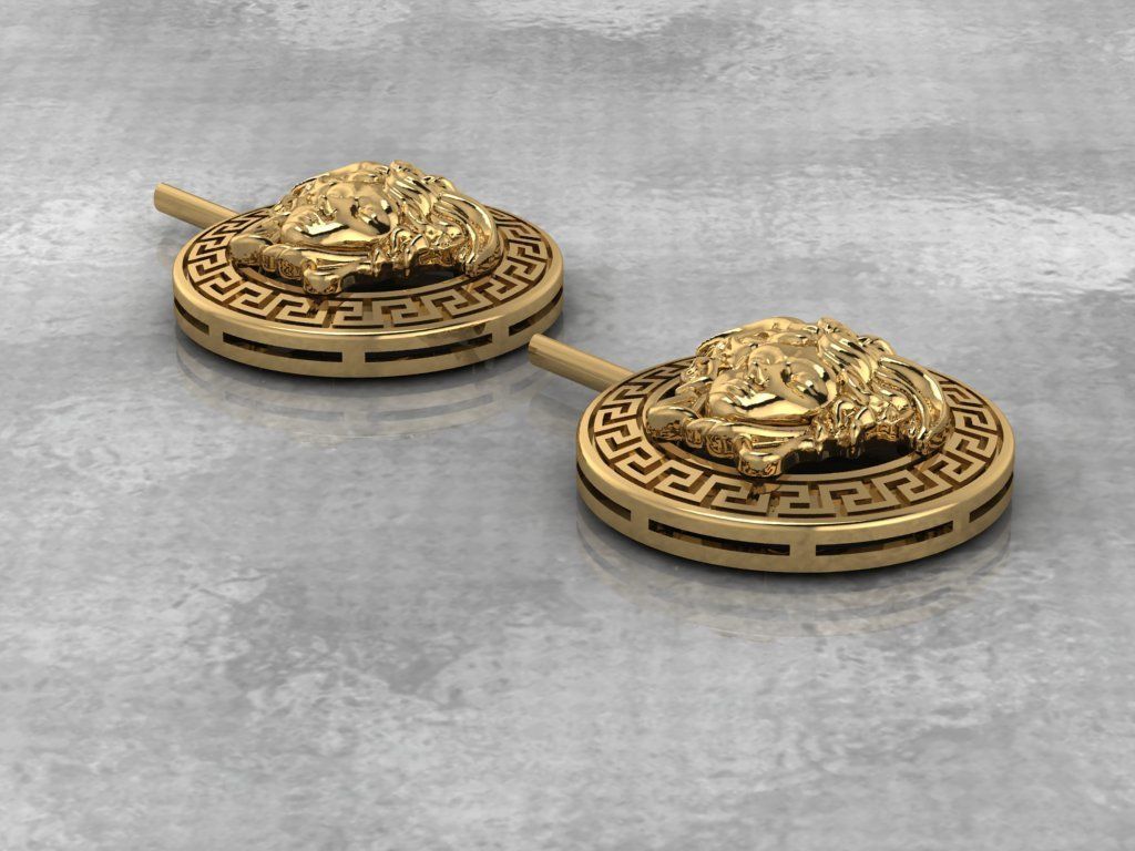 Fashion Earring 3D print model_6