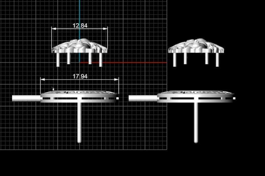 Fashion Earring 3D print model_9