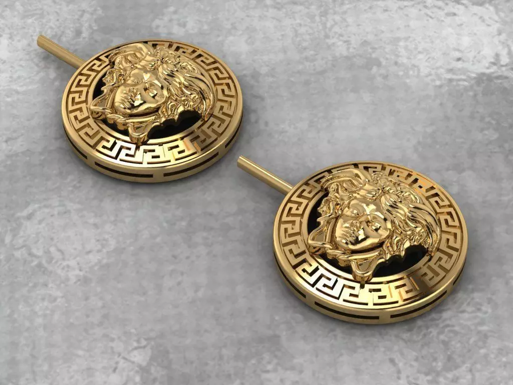 Fashion Earring 3D print model_0