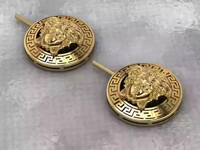 Fashion Earring 3D print model Fashion Earring 3D print model