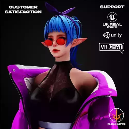 EXCLUSIVE ELF HUNTER EDITION RIGGED CHARACTER ELF HYPEBEAST