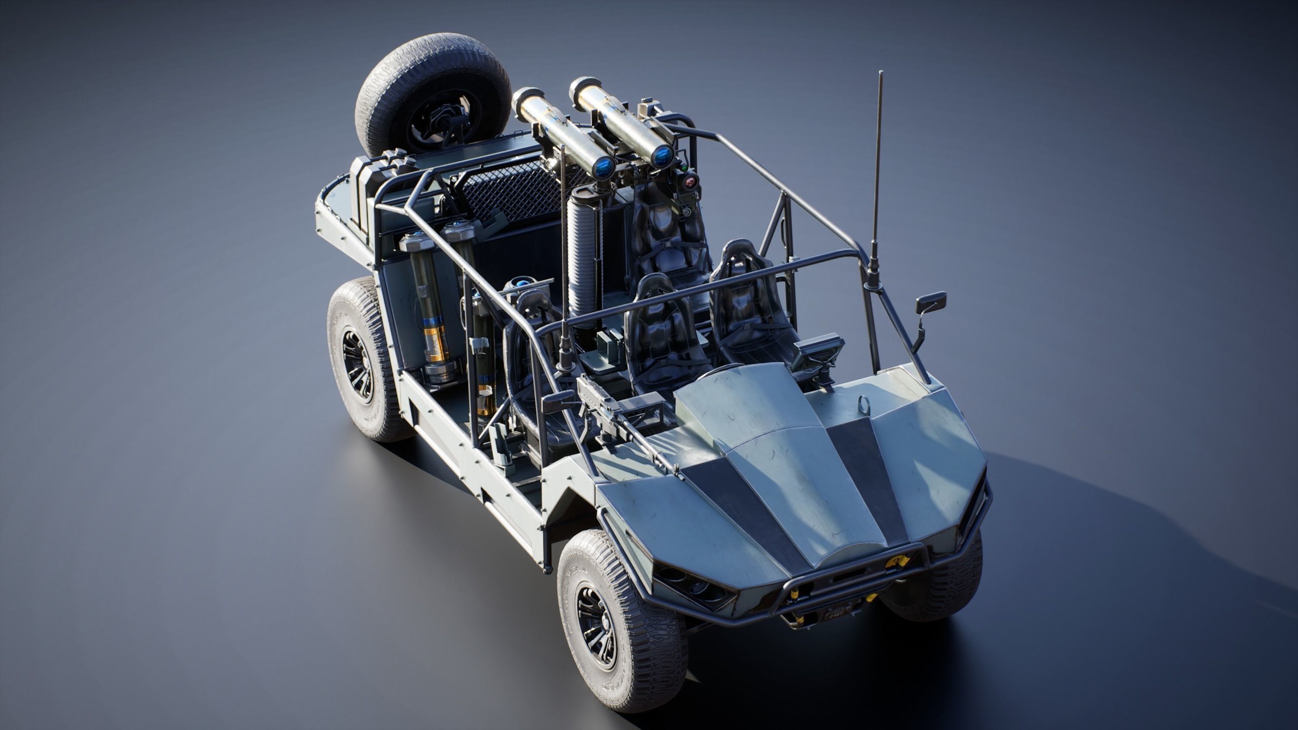 LSV MK II v101 Undrivile Low-poly 3D model_4