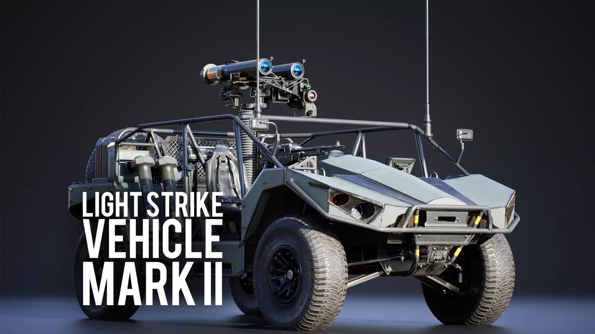 LSV MK II v101 Undrivile Low-poly 3D model_0