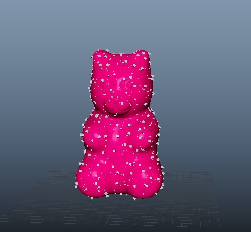 Gummy Bear Sugar Candy 3D model | CGTrader
