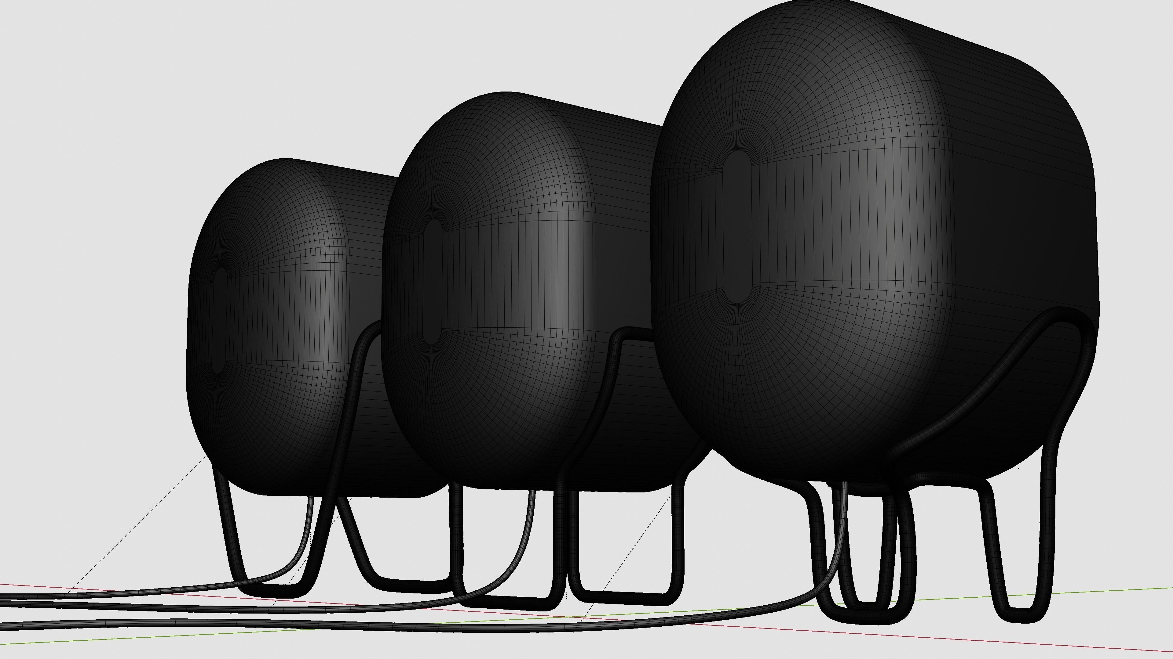 Speakers three 3D model_9