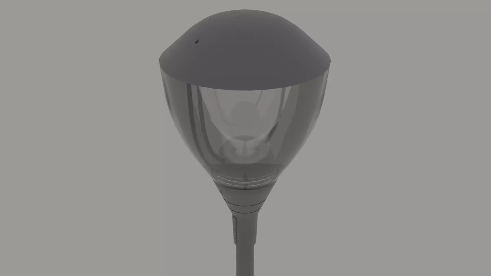Modern Street LED Lamp Free 3D model