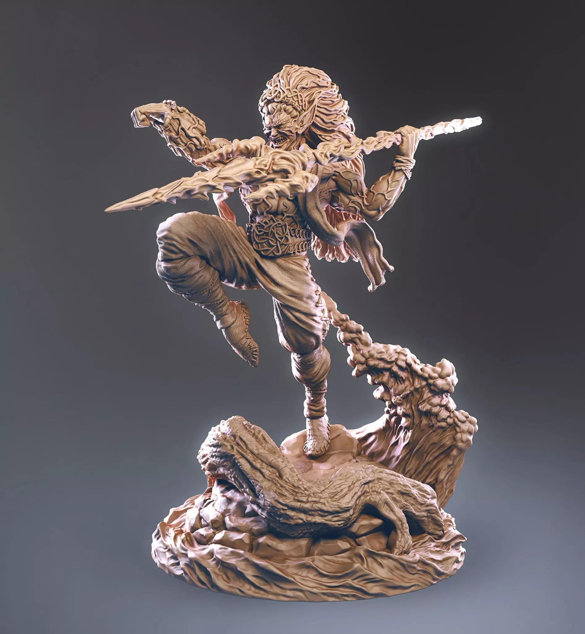 Eladrin - Unsupported - Villain Design 3D print model_0