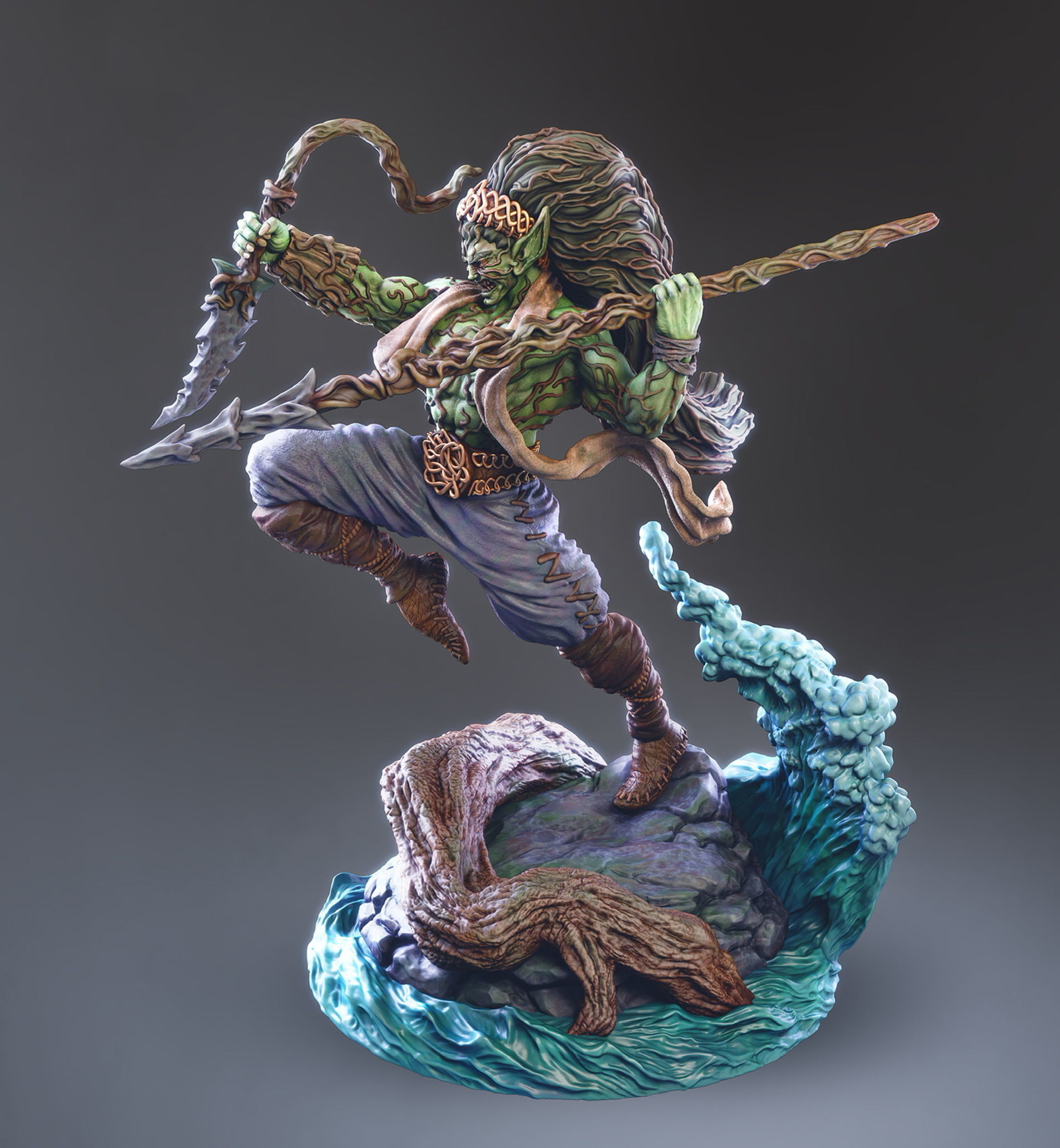 Eladrin - Unsupported - Villain Design 3D print model_4