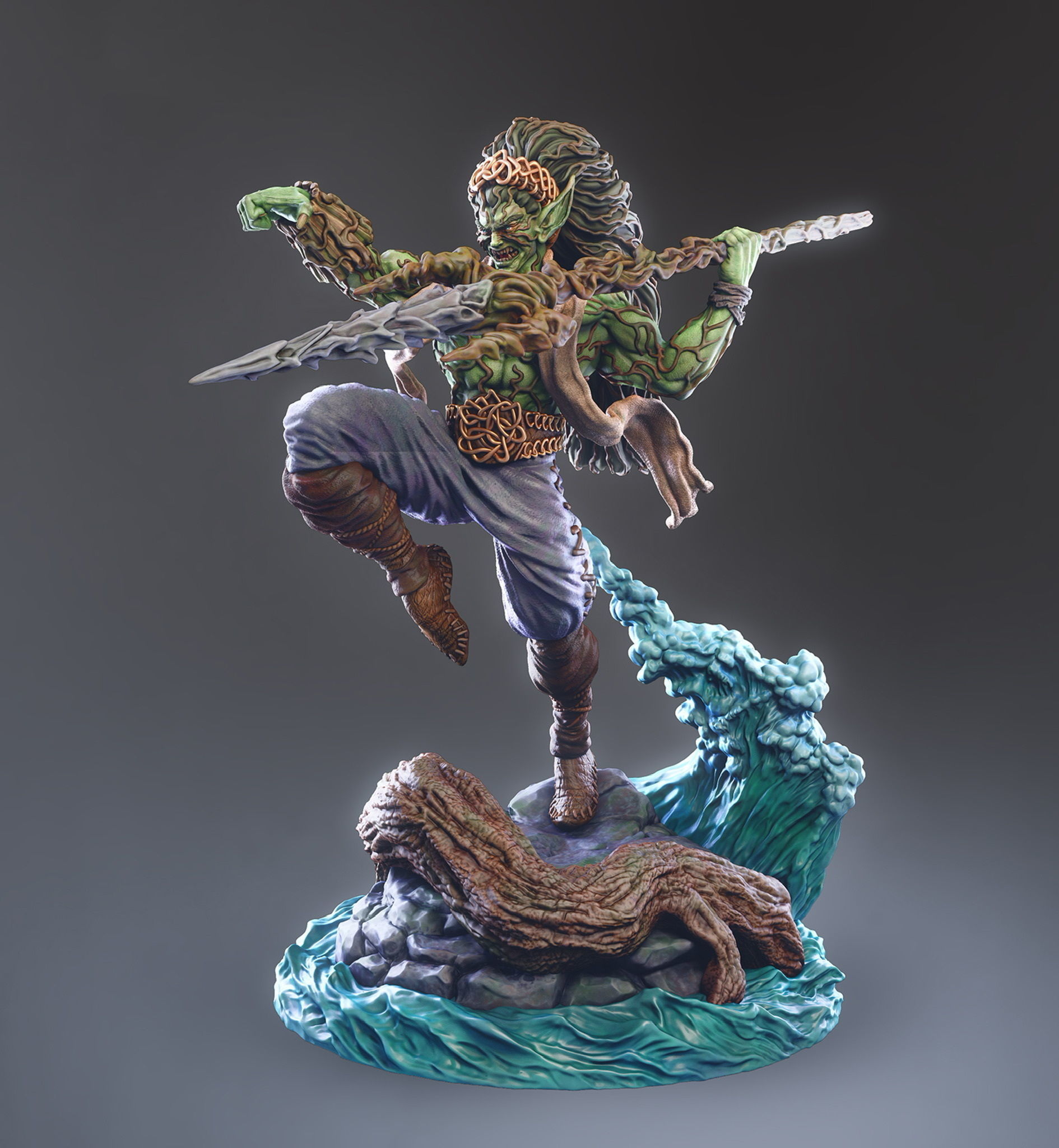 Eladrin - Unsupported - Villain Design 3D print model_1