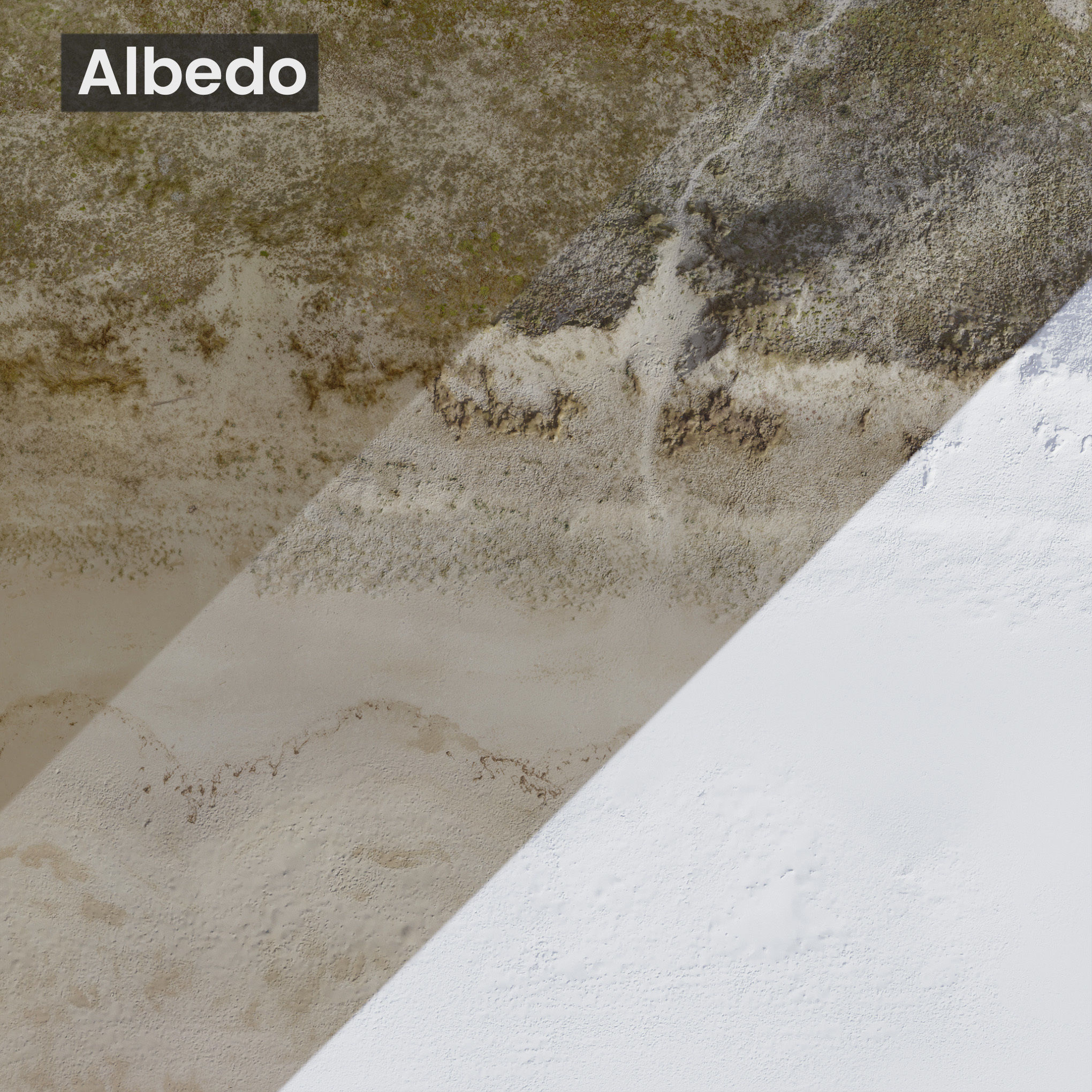 Large Sand Beach PRB Scan Low-poly 3D model_2